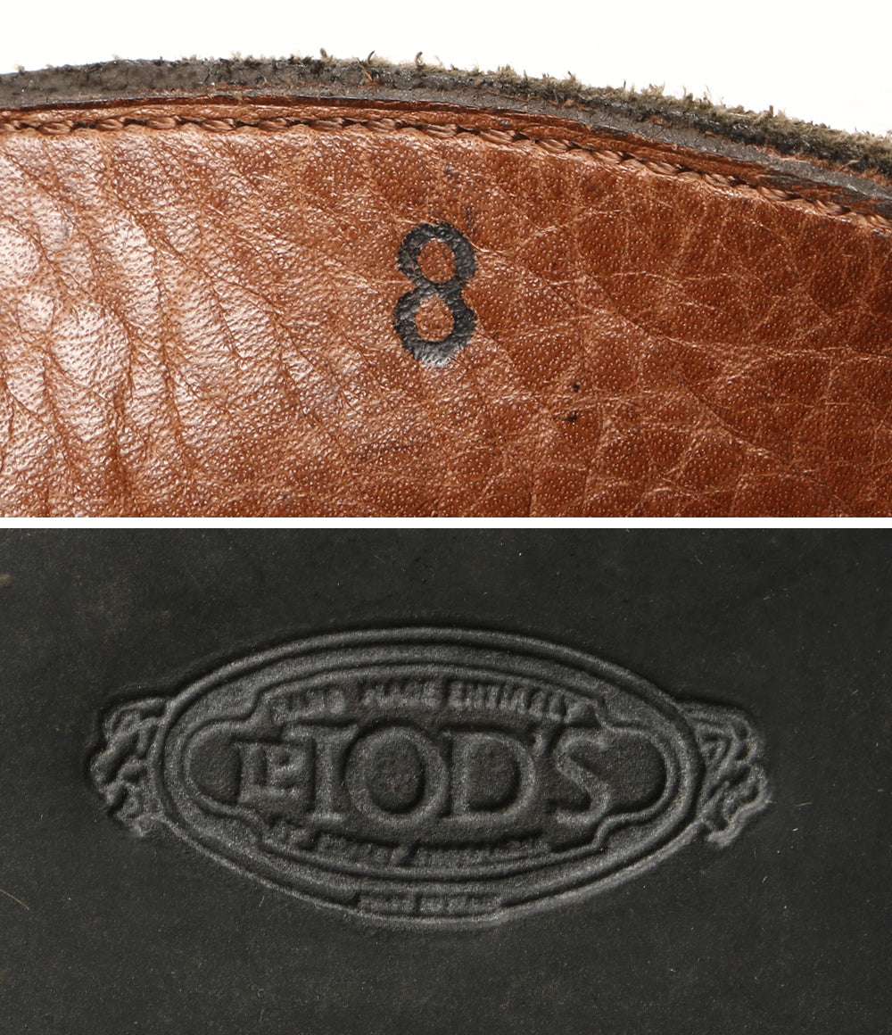 トッズ スウェード コインローファー メンズ SIZE 8 TOD’S