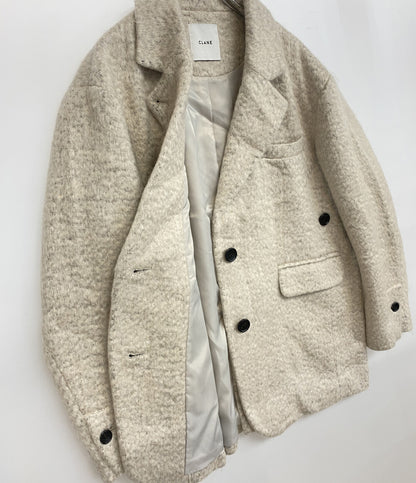 CLANE テーラードジャケット ミックスシャギー 15101-0002 レディース SIZE 2 クラネ