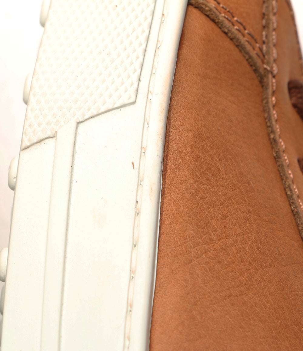 トッズ 美品 レザースニーカー ブラウン メンズ SIZE 8 TOD’S