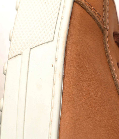 トッズ 美品 レザースニーカー ブラウン メンズ SIZE 8 TOD’S