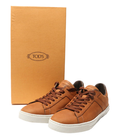 トッズ 美品 レザースニーカー ブラウン メンズ SIZE 8 TOD’S