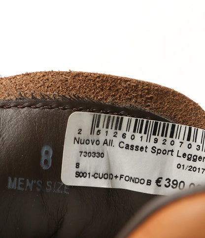 トッズ 美品 レザースニーカー ブラウン メンズ SIZE 8 TOD’S