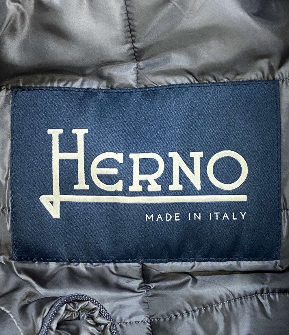 ヘルノ チェスターコート ライナー付 CA0045U-39601-2155 レディース SIZE 46 HERNO