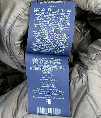 ヘルノ チェスターコート ライナー付 CA0045U-39601-2155 レディース SIZE 46 HERNO