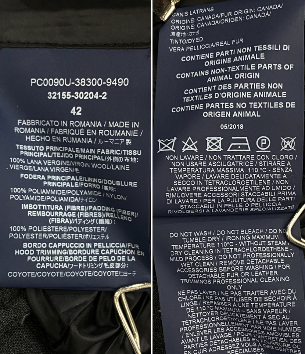 ヘルノ ナイロンコート ファーなし 32155-30204-2 レディース SIZE 42 HERNO