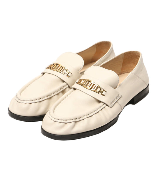 TOD'S ローファー チェーン ソフトレザー レディース SIZE 35 トッズ