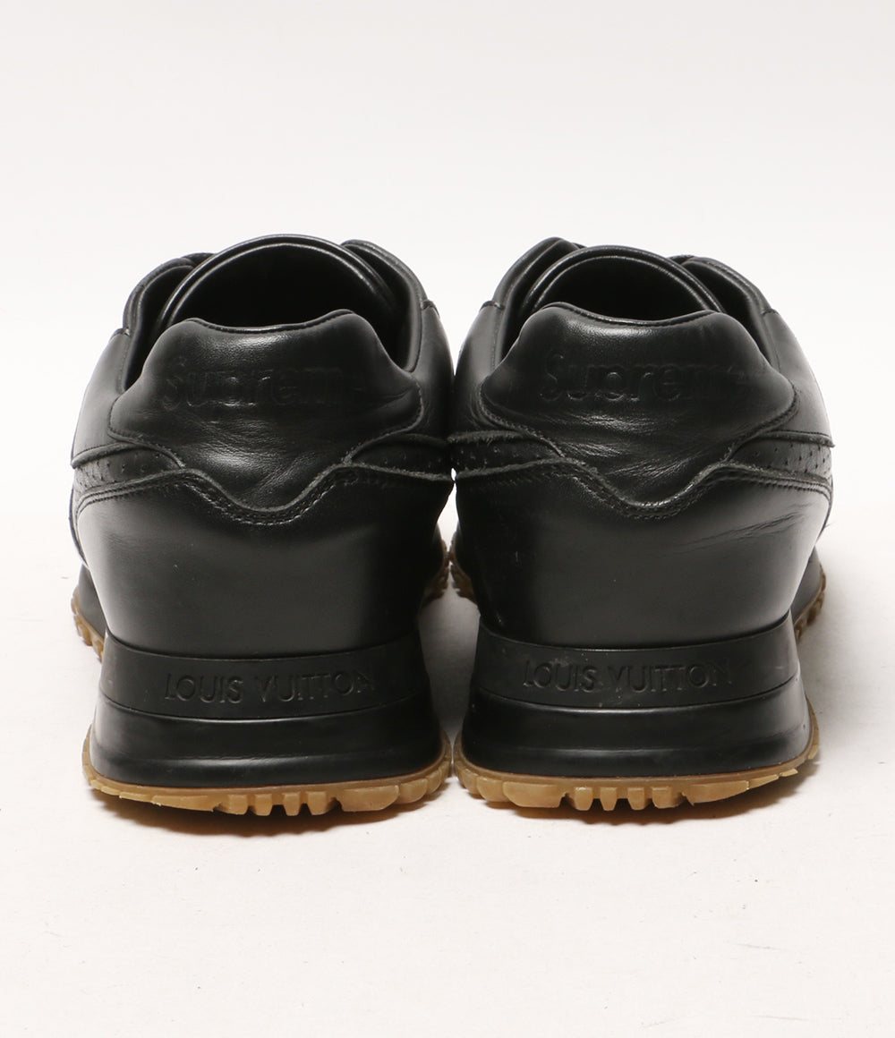 ルイヴィトン シュプリーム ランアウェイ FD037 レディース SIZE 7.5 LOUIS VUITTON × Supreme