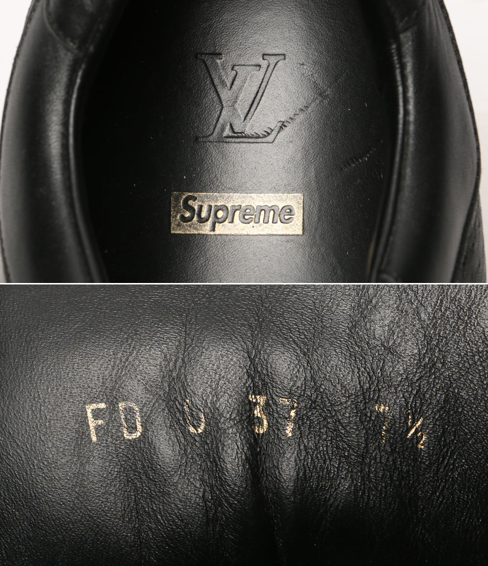ルイヴィトン シュプリーム ランアウェイ FD037 レディース SIZE 7.5 LOUIS VUITTON × Supreme
