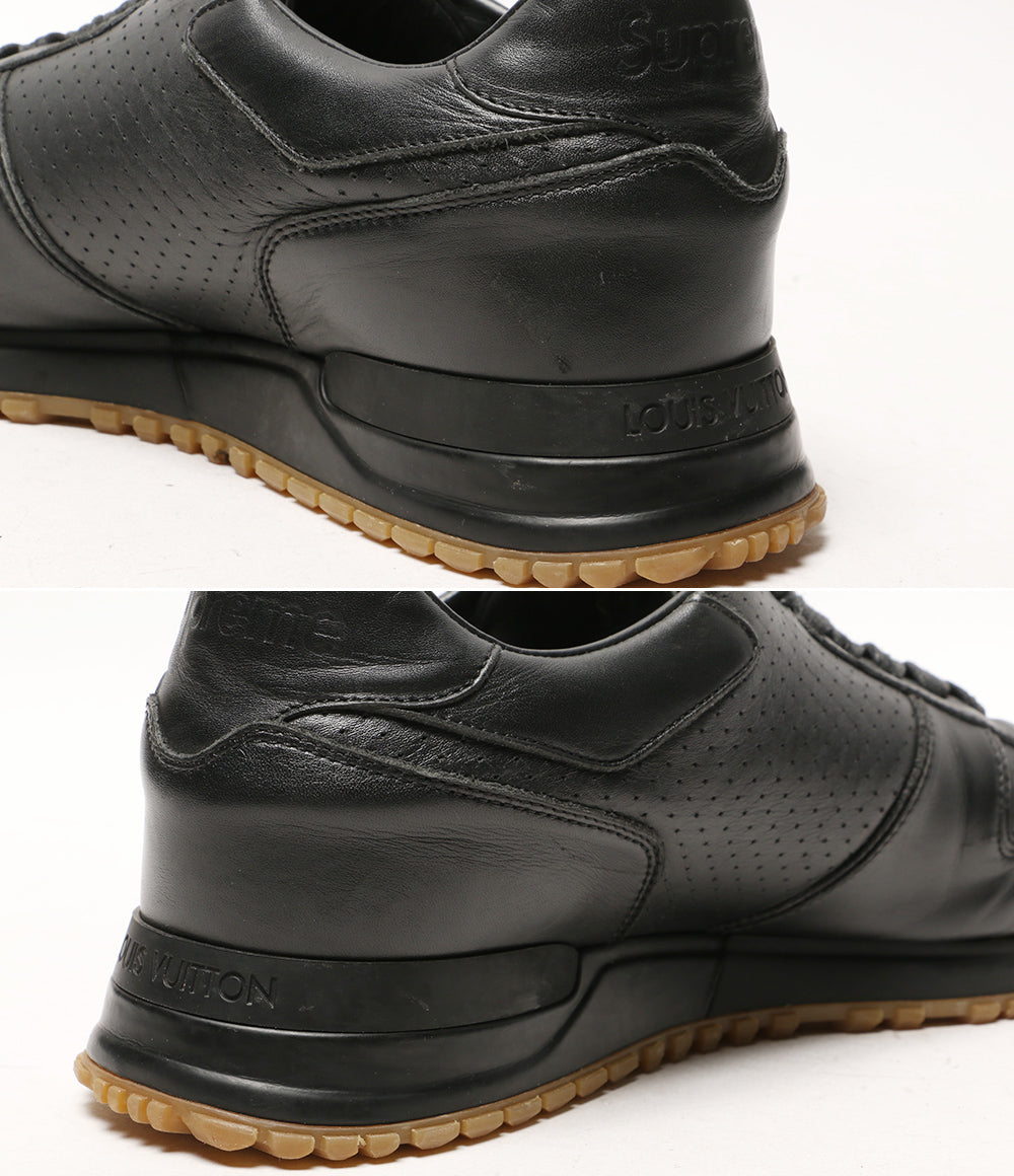 ルイヴィトン シュプリーム ランアウェイ FD037 レディース SIZE 7.5 LOUIS VUITTON × Supreme