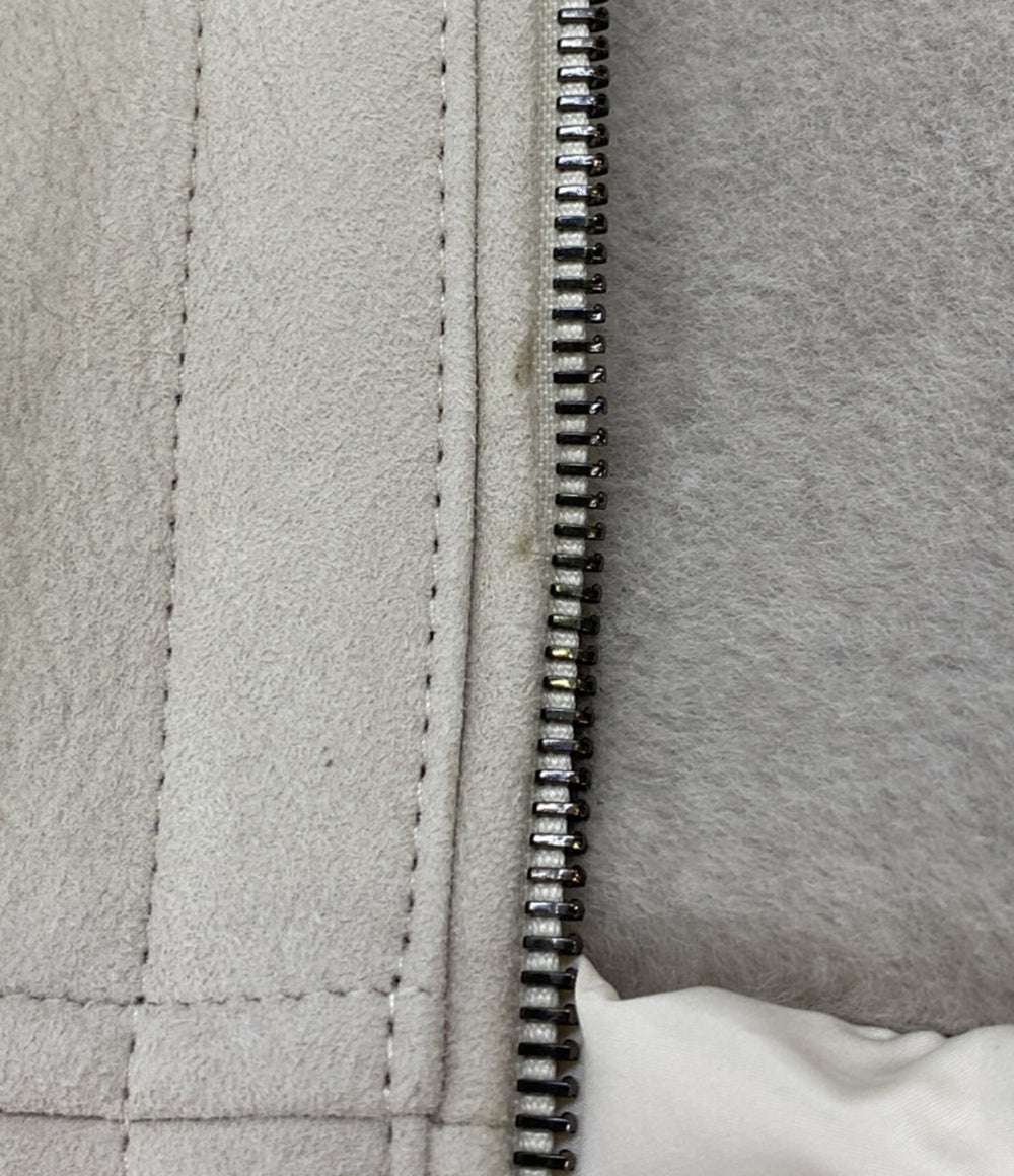 エンメティ ムートンダウンジャケット 袖切替 メンズ SIZE 46 EMMETI