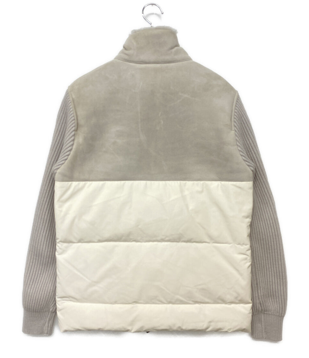 美品 EMMETI（エンメティ）RAIMONDO　ムートン　ダウン　ジャケット 美品 EMMETI（エンメティ）RAIMONDO ムートン ダウン ジャケット