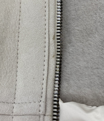 EMMETI ムートンダウンジャケット 袖切替 メンズ SIZE 46 エンメティ