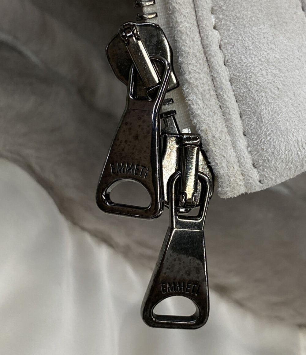 エンメティ ムートンダウンジャケット 袖切替 メンズ SIZE 46 EMMETI