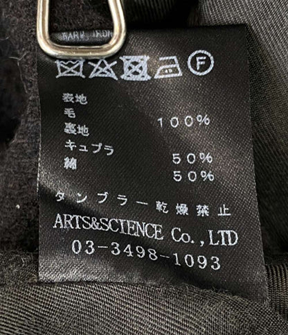 アーツ＆サイエンス チェスターコート ブラック レディース SIZE 1 ARTS and SCIENCE