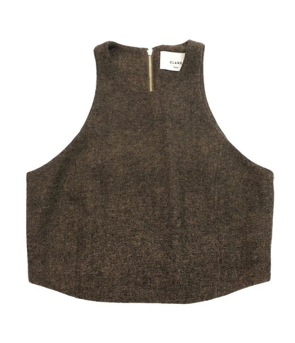 美品 CLANE セットアップ ノースリーブ スカート 17112-5252 レディース SIZE - クラネ