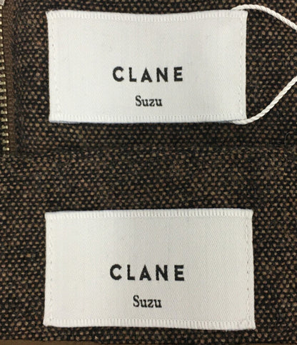 美品 CLANE セットアップ ノースリーブ スカート 17112-5252 レディース SIZE - クラネ