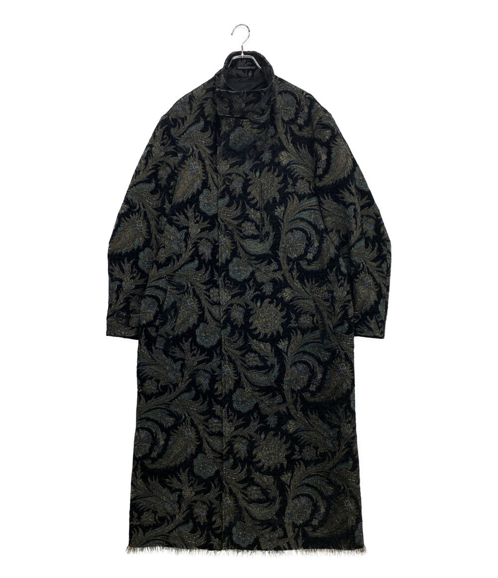 ヨウジヤマモトプールオム 美品 コート ゴブラン織 スタンドカラー HJ-C32-901 メンズ SIZE 3 YOHJI YAMAMOTO POUR HOMME