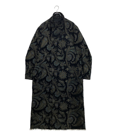 ヨウジヤマモトプールオム 美品 コート ゴブラン織 スタンドカラー HJ-C32-901 メンズ SIZE 3 YOHJI YAMAMOTO POUR HOMME