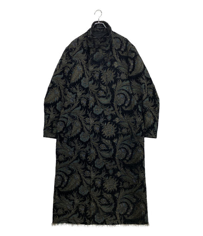 ヨウジヤマモトプールオム 美品 コート ゴブラン織 スタンドカラー HJ-C32-901 メンズ SIZE 3 YOHJI YAMAMOTO POUR HOMME