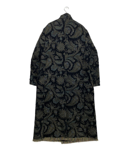 ヨウジヤマモトプールオム 美品 コート ゴブラン織 スタンドカラー HJ-C32-901 メンズ SIZE 3 YOHJI YAMAMOTO POUR HOMME