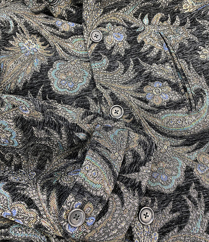 ヨウジヤマモトプールオム 美品 コート ゴブラン織 スタンドカラー HJ-C32-901 メンズ SIZE 3 YOHJI YAMAMOTO POUR HOMME