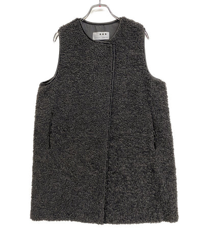 スリードッツ ベスト グレー プードル PB0001Y レディース SIZE S THree dots