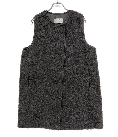 スリードッツ ベスト グレー プードル PB0001Y レディース SIZE S THree dots