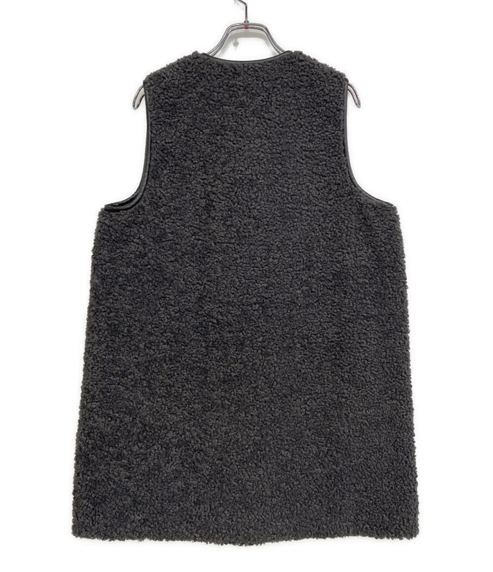 スリードッツ ベスト グレー プードル PB0001Y レディース SIZE S THree dots