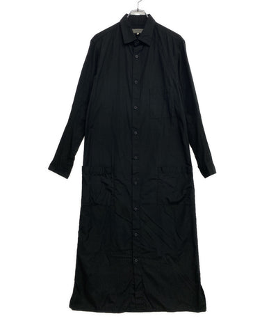 ヨウジヤマモトプールオム 長袖シャツワンピース HN-B04-001 レディース SIZE 1 YOHJI YAMAMOTO