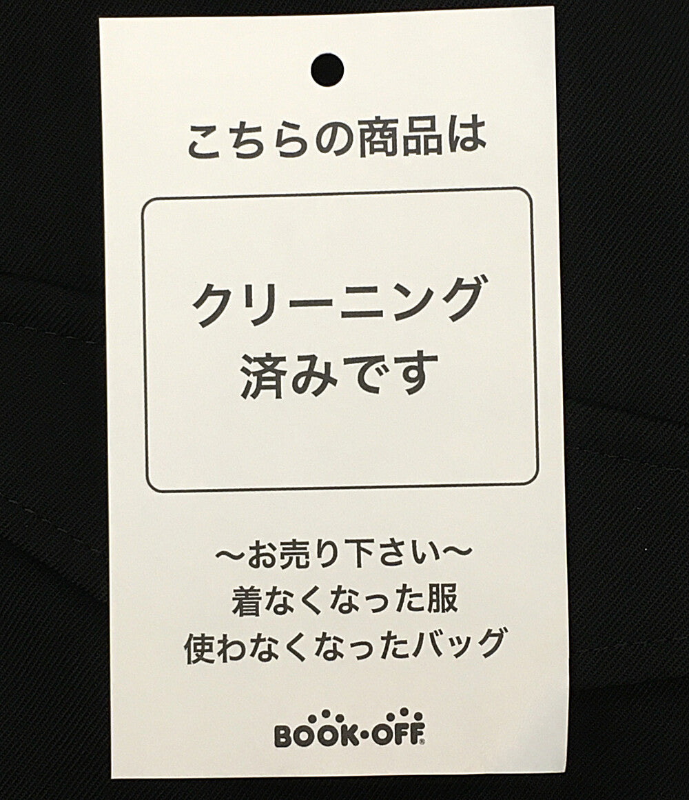 Y’ｓ 長袖シャツワンピース ウールギャバ 14SS YG-D07-100 レディース SIZE 3 ワイズ