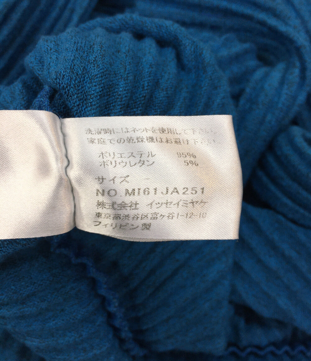ミーイッセイミイヤケ カーディガン プリーツハイネック MI61JA251 レディース SIZE - ISSEY MIYAKE ME