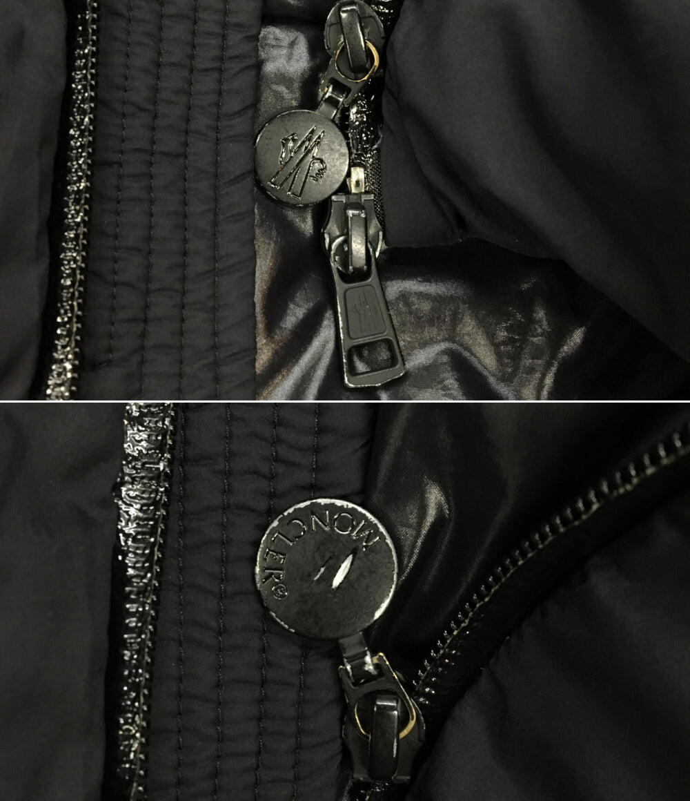 MONCLER ダウンジャケット ブラック フーディ メンズ SIZE 3 モンクレール