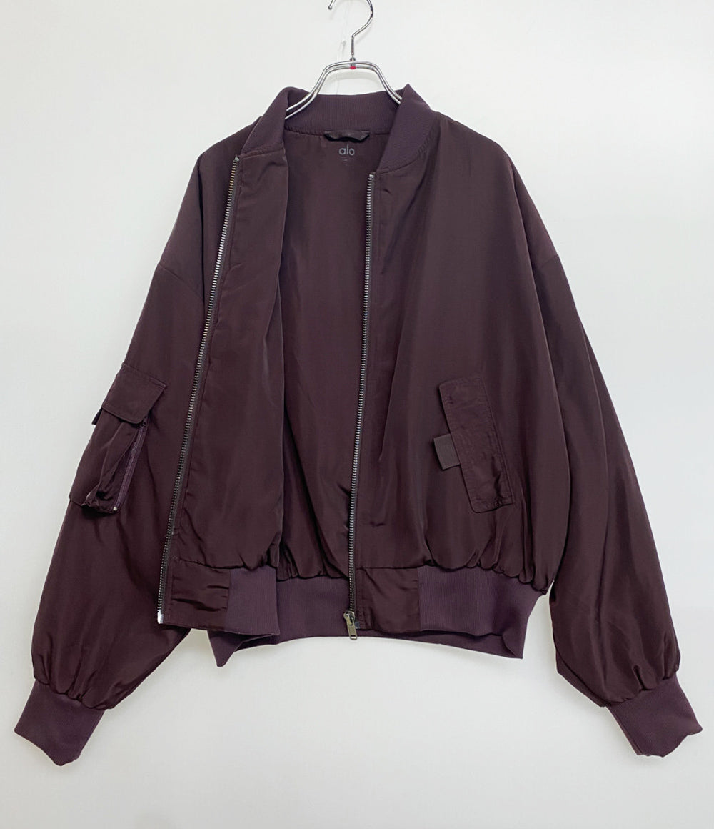 アローヨガ ブルゾン MA-1 レディース SIZE S aloyoga