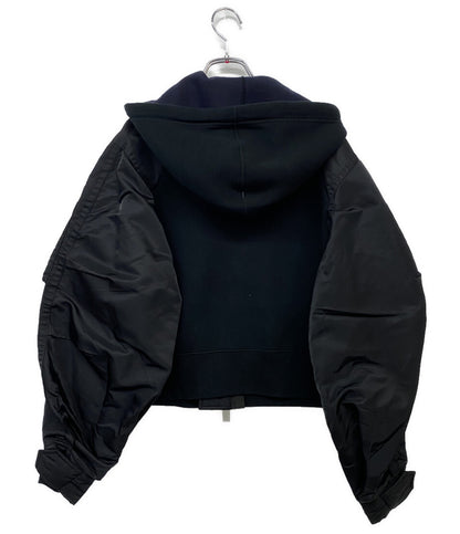 サカイ ドッキングパーカー スポンジスウェット 22-06079 レディース SIZE 3 sacai