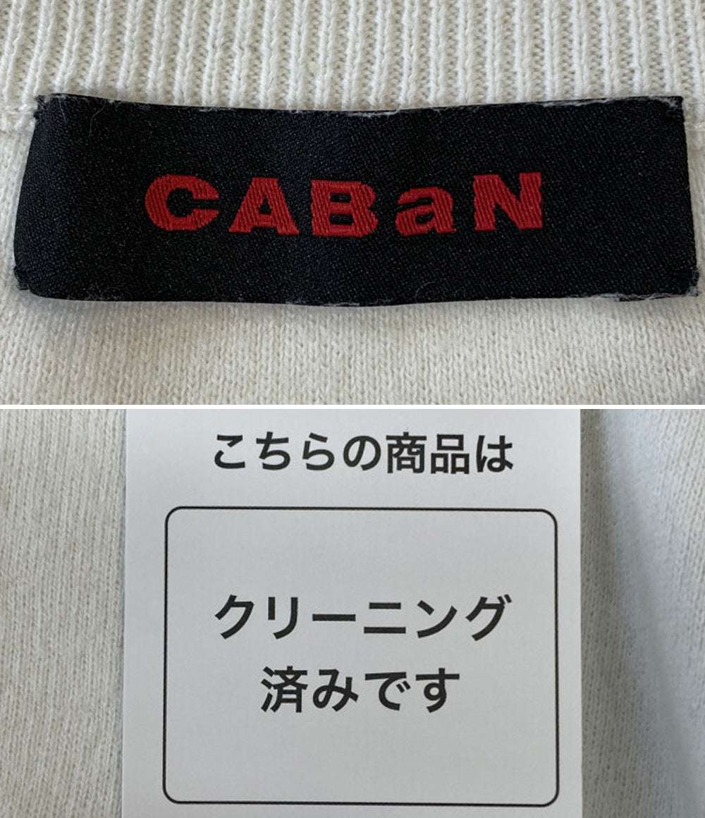 キャバン コットンカシミヤクルーネックカーディガン レディース SIZE XS CABaN