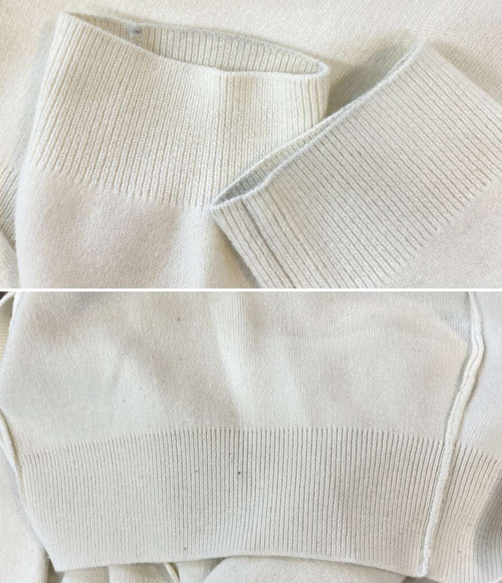 キャバン コットンカシミヤクルーネックカーディガン レディース SIZE XS CABaN