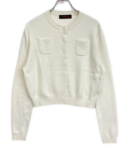 キャバン コットンカシミヤクルーネックカーディガン レディース SIZE XS CABaN