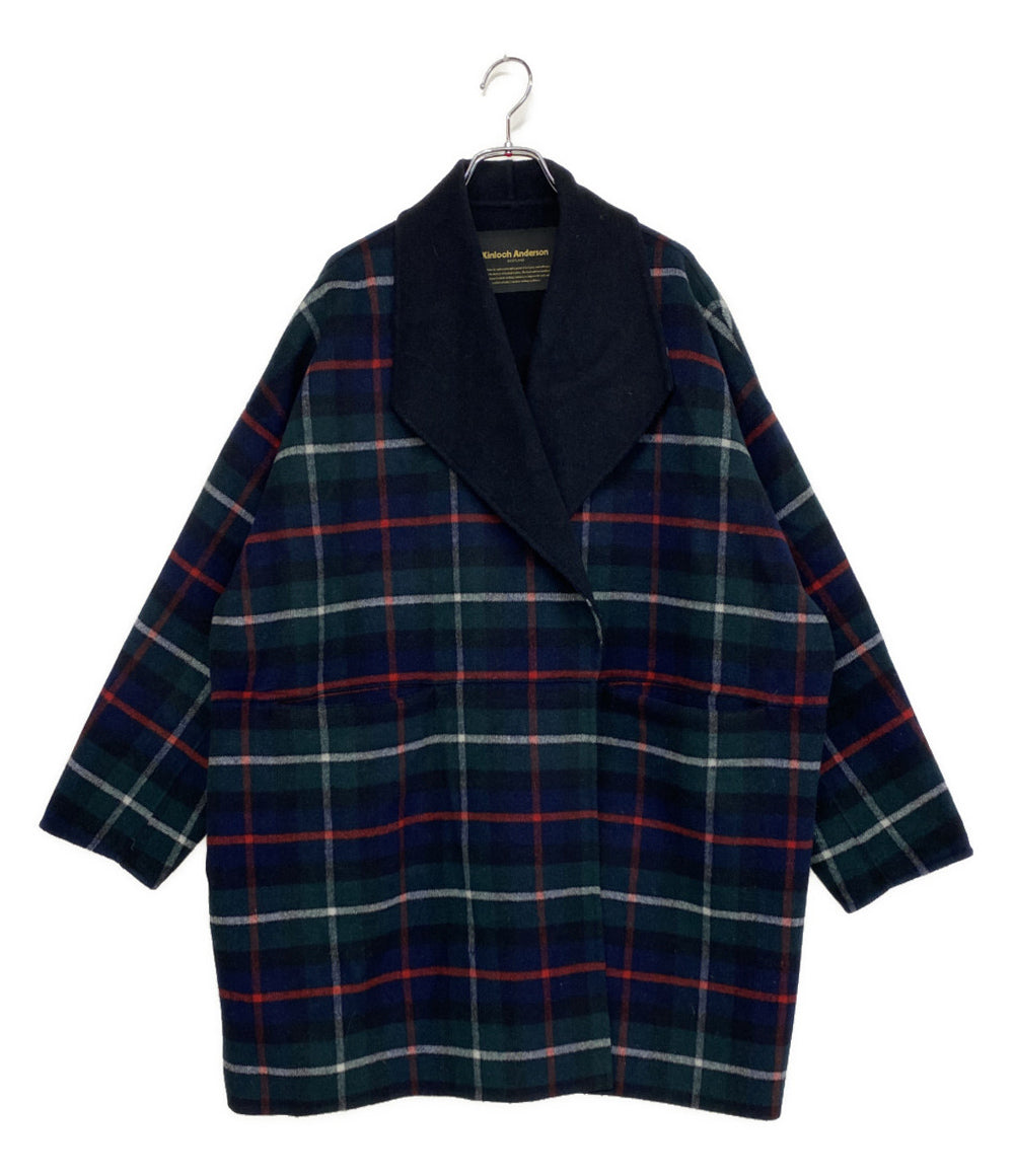 キンロックアンダーソン コート チェック レディース SIZE Free KINLOCH ANDERSON