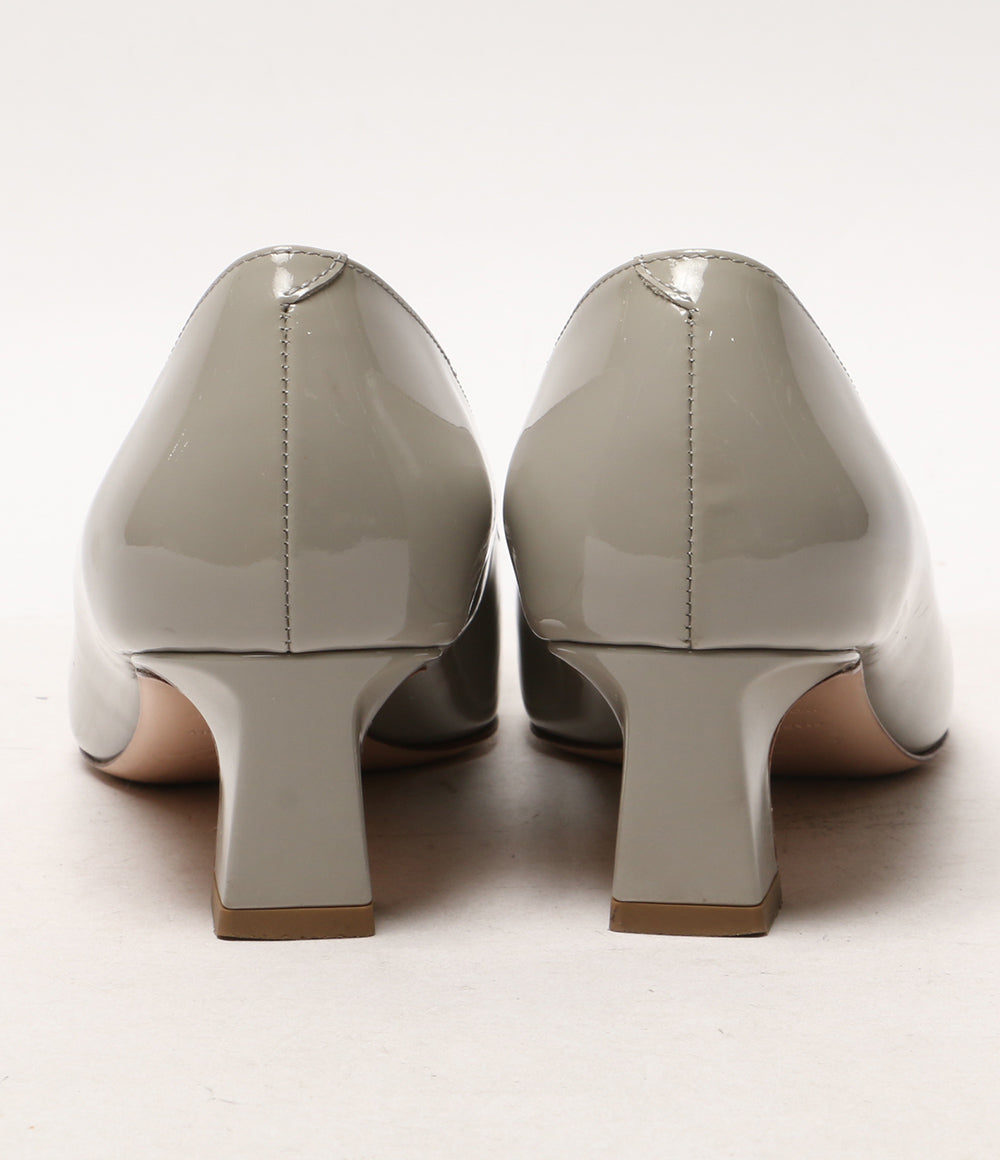 極美品★ ロジェ ヴィヴィエ パテント パンプス ベージュ 37 極美品☆ ロジェ ヴィヴィエ パテント パンプス ベージュ 37