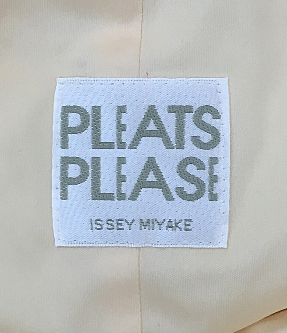 PLEATS PLEASE ベスト フーディダウンベスト PP14-ZE892 レディース SIZE 3 プリーツプリーズ