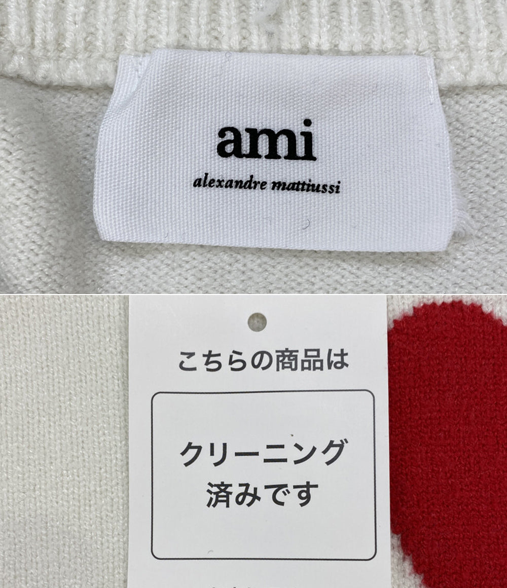 アミアレクサンドレマチウシ 長袖ニット クルーネック A21FK009 メンズ