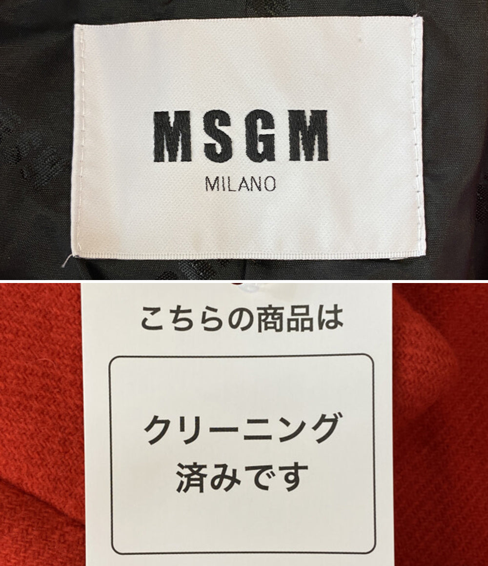 エムエスジーエム ロングコート 2742MDC123 レディース SIZE 40 MSGM