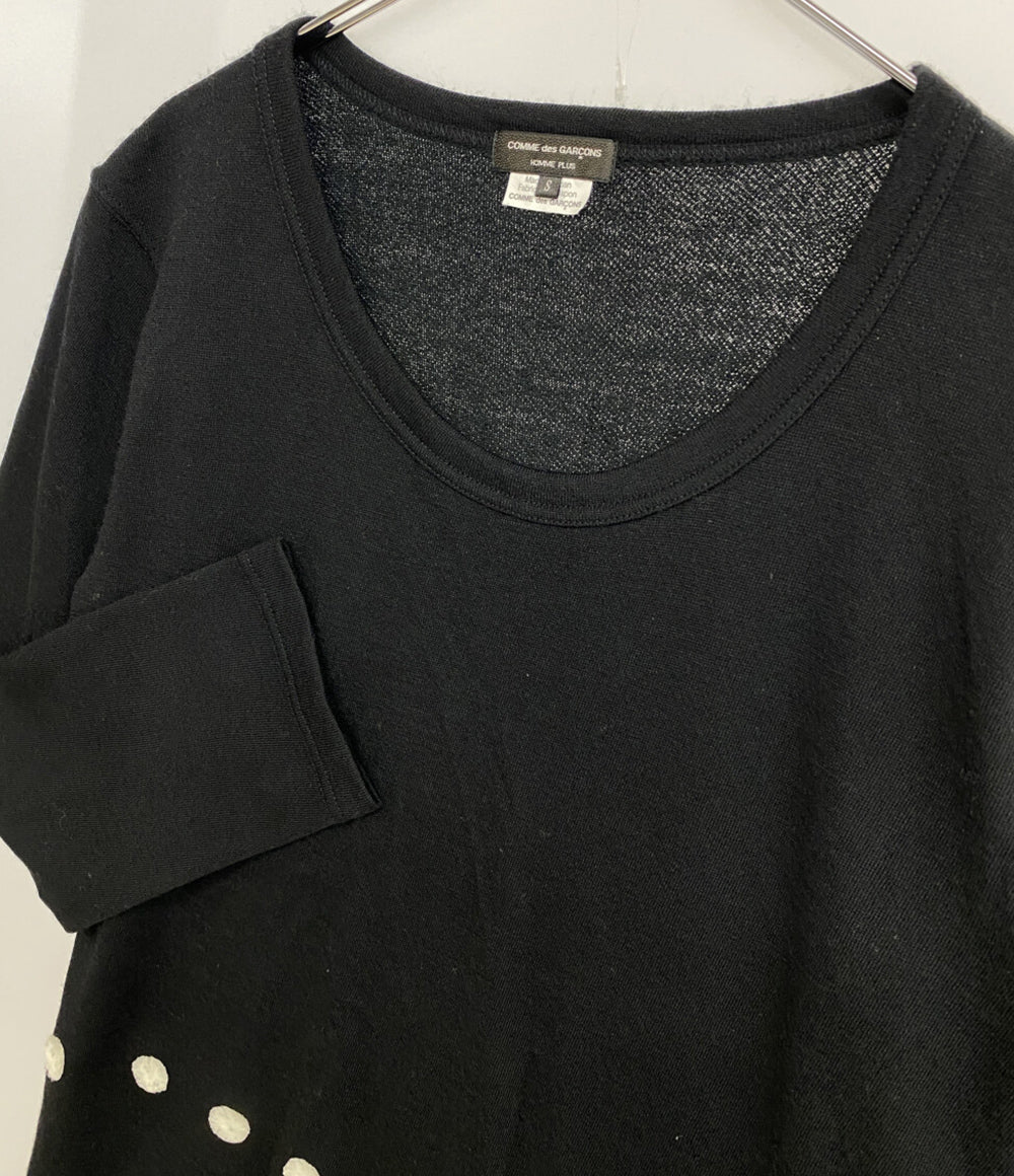 COMME des GARCONS HOMME ニット ボンボンドット 13AW PL-T011 メンズ SIZE S コムデギャルソンオム