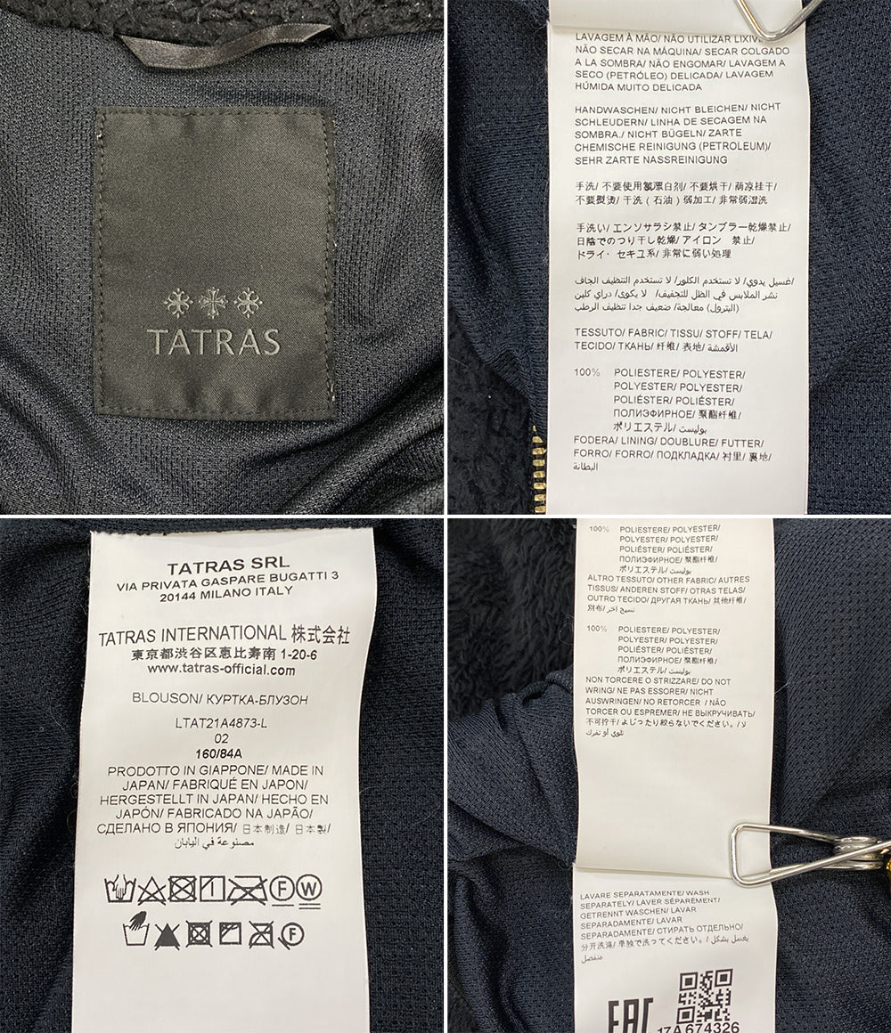 タトラス フリースブルゾン ブラック レディース SIZE 02 TATRAS