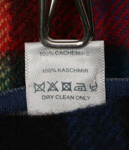 ジョンストンズオブエルガン カシミヤストール ハウスチェック レディース JOHNSTONS OF ELGIN