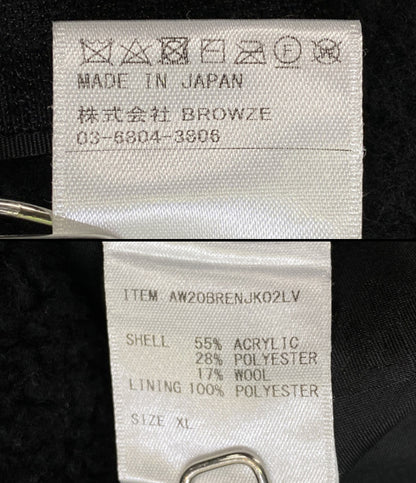 エンノイ フリースジャケット AW20BRENJK02LV メンズ SIZE XL Ennoy