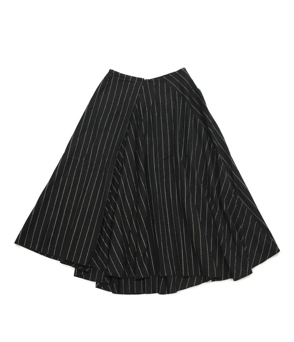 Drawer スカート ストライプ 6524-299-0910 レディース SIZE 36 ドゥロワー