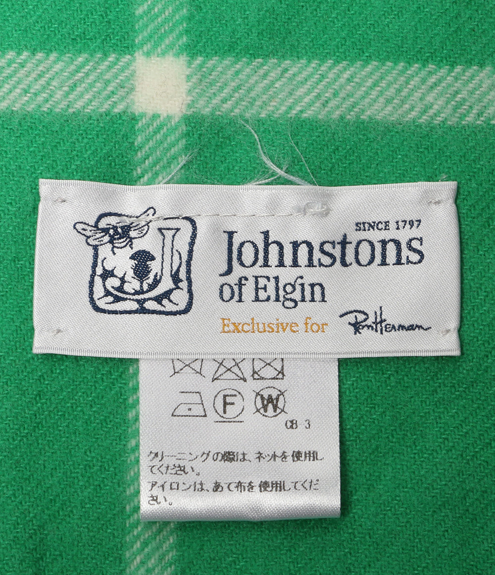 ジョンストンズオブエルガン カシミヤストール 2024AW レディース JOHNSTONS of ELGIN