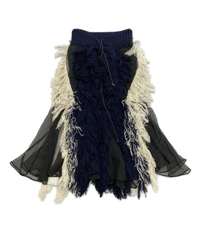サカイ フリンジスカート 17-03521 レディース SIZE 1 sacai