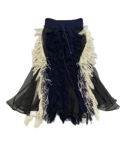 sacai フリンジスカート 17-03521 レディース SIZE 1 サカイ